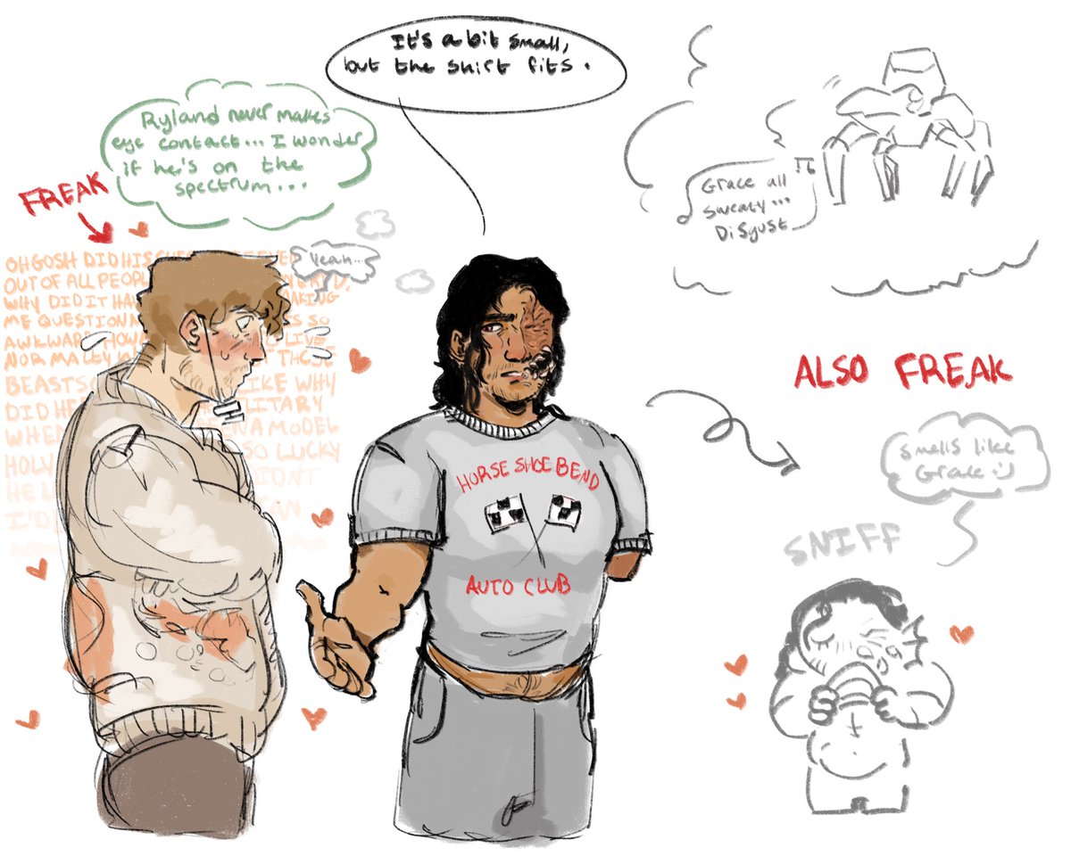 Hiscusbiscus's tweet photo. It was pointed out to me just how inaccurately I colored Simon/Mark in this. I totally whitewashed him. I’m so sorry for that misrepresentation / erasure. It wasn’t intentional but it’s still on me for messing up. Here’s a more accurate redraw #bloodymary https://t.co/jnXuixe38T