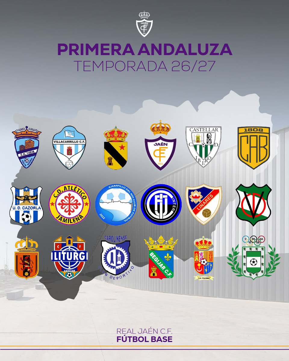RealJaenCF_base's tweet photo. ℹ️ El Real Jaén CF “B” ya conoce a sus rivales para la temporada 26/27

¡Cada vez queda menos para el inicio liguero!

#realjaencfbase
#elfuturosevistedeblanco https://t.co/FRB7p3PkZn
