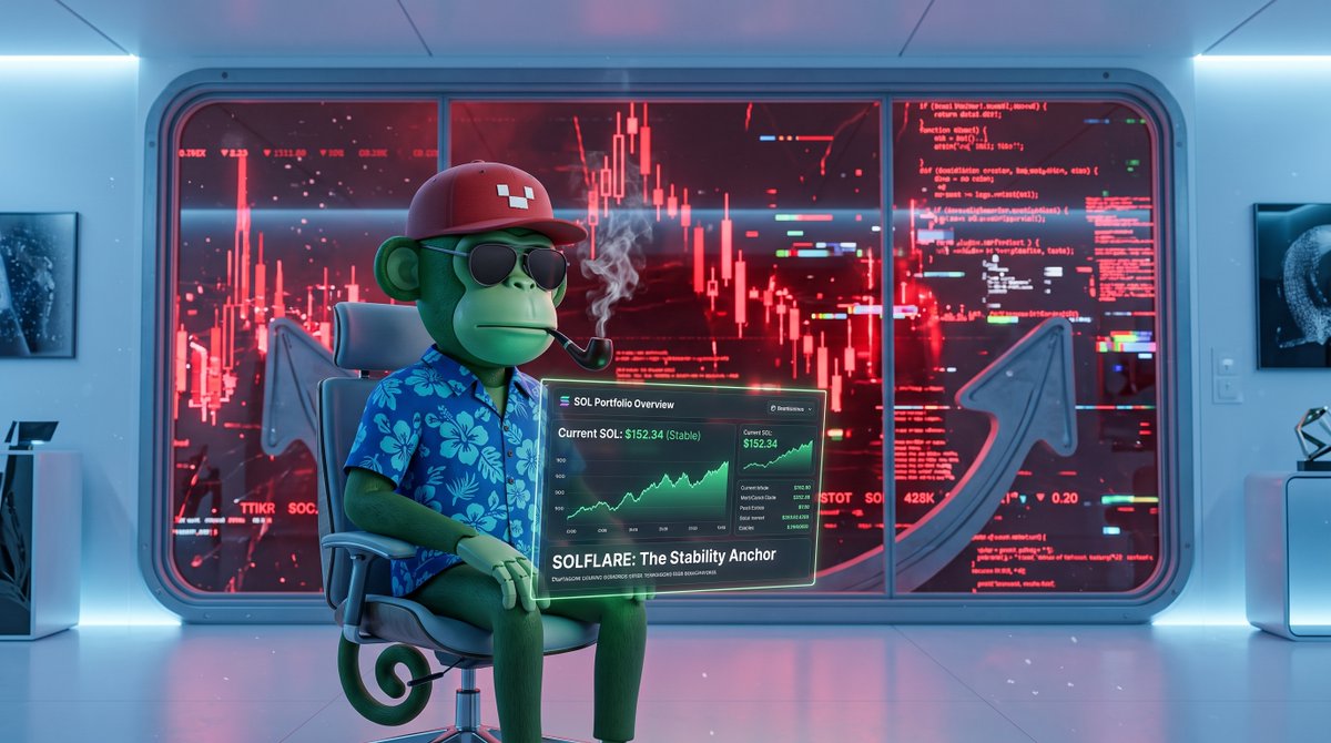 VavilonCH's tweet photo. Asked myself what I'd miss most
if @solflare disappeared tomorrow.
Not the UI.
Not the staking dashboard.
The feeling of opening it
during a bad market day
and having exactly zero
additional problems created by the wallet.
That feeling is harder to build
than any feature list. https://t.co/xpmefCa9rm