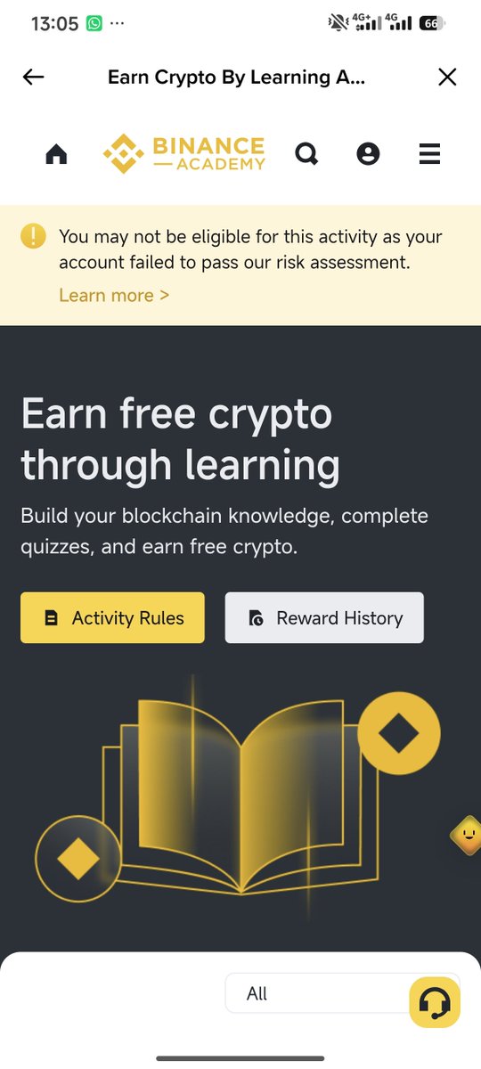 mosfik_eth's tweet photo. I have question for @binance @BinanceHelpDesk team why they disqualify my account from joining the event.. 
They disqualify my account without any reason i want to know why? They disqualify my account without any email that why they do that..my question is here if u or your team disqualify my account without any reason or without knowing me one day u can ban my account with all funds without any notice.. This is a kind of scam. Please don’t do that...i only use one account on my phone..so why u disqualify my account i want to know that..please do it fair for community 
My binance uid:925771272
Please check my account properly and solve the issues. 
#scambinance #fairforcommunity @binance @BinanceAcademy @cz_binance @cz_binance @binanceasia