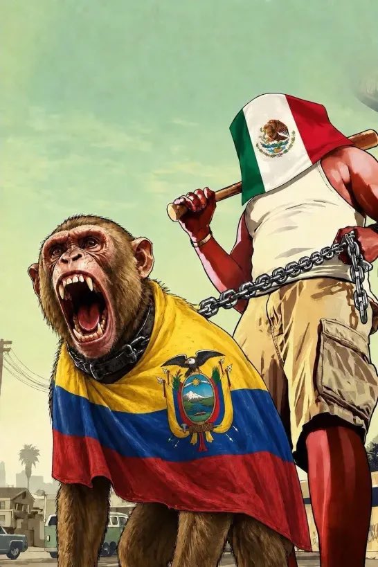 a4nge667's tweet photo. @beartank7 @PatronaQuinn_ Ay mi todo estúpido la situación interna del tu país le es ajena a México, NO HAY NINGÚN RAZÓN O EXCUSA PARA INVADIR UNA EMBAJADA ,pero los ECUATORIANOS O IGNORANTES COMO TÚ QUE VAN A SABER??? https://t.co/mUXQahImpb
