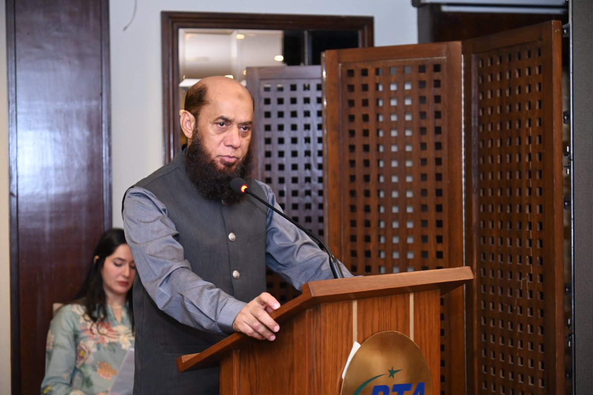 PTAofficialpk's tweet photo. PTA, in collaboration with APT, is hosting the SATRC Working Group on Policy, Regulation and Services (WGPRS) in Islamabad from 1–2 July 2026.

The meeting brings together regional regulators to strengthen cooperation, share best practices, and advance policy and regulatory frameworks for the evolving digital landscape.

Chairman PTA, and SATRC Maj. Gen. (R) Hafeez Ur Rehman, HI (M), SI, and Dr. Khawar Siddique Khokhar, Member (Compliance & Enforcement), PTA and Chair of the SATRC Working Group on Policy, Regulation and Services, are addressing the inaugural session, alongside Dr. Masanori Kondo, Secretary General, APT, who delivered his opening remarks virtually.

#SATRC #APT #PTA #SATRC2026 #WGPRS #BTRC #BICMA #CAM #TRC #TRAI #USF #MoIT #SCO #Zong #Jazz #Ufone #Telenor #DigitalConnectivity #DigitalSouthAsia #TelecomRegulation #ICTInnovation #TechLeadership #CollaborationForGrowth #GlobalTelecomCommunity