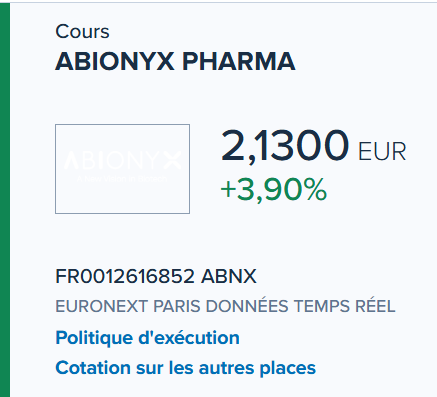 TibTib00399412's tweet photo. On rentrera sur #Abionyx pour viser un succès d'ici 2-3 ans et un x10
Financement désormais assuré, cours en dessous de l'AK..
#Medincell #Abivax https://t.co/R0rNwJi8mE