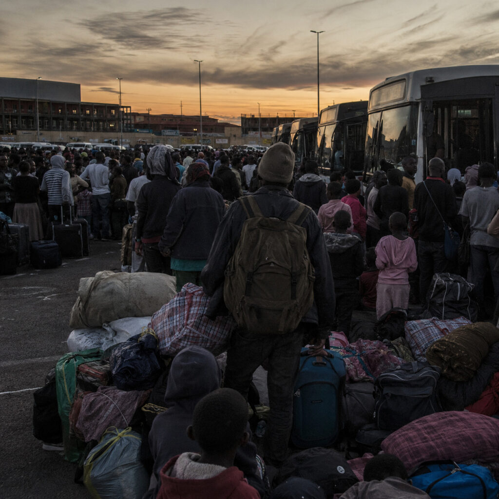 FraMoriconi's tweet photo. Il Sudafrica caccia gli stranieri. E questo ci riguarda da vicino. @stati_generali 
https://t.co/MFjL9TFtu3 https://t.co/puZKnWVatR
