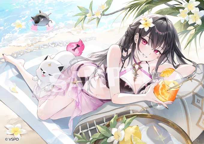 VSPO! EN Arya Kuroha()様の 記念イラストを担当させていただきました! 何卒よろしくお願いいたします