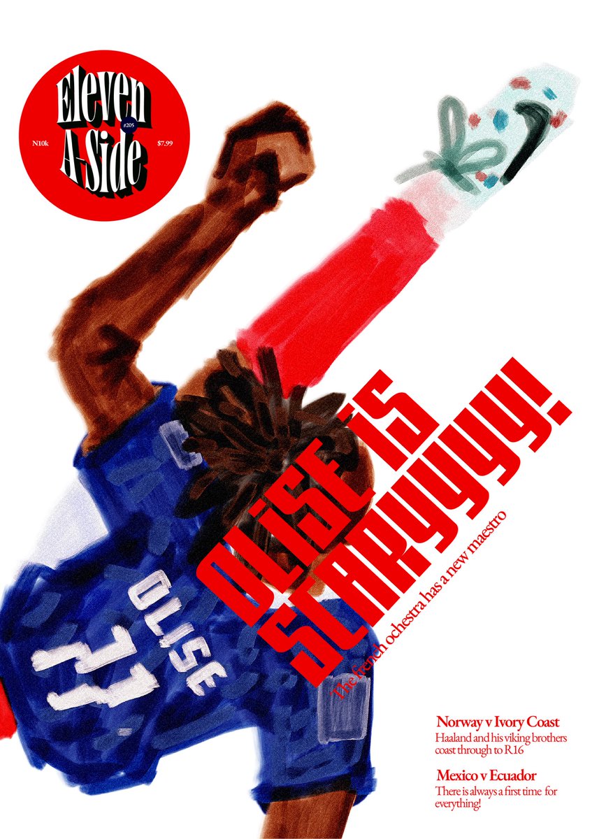 oselucoded's tweet photo. For Eleven A-side Mag
Issue #205 https://t.co/IWD8Iyl3Xx
