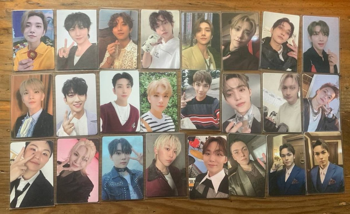 jjhaaa_'s tweet photo. wts lfb ph sale 

₱850 set 
— mint condition but x senxi
— payo 
— jnt

t. seventeen svt henggarae semicolon hmv seungcheol jeonghan joshua jun hoshi wonwoo woozi dk mingyu the8 vernon seungkwan dino shua old pcs https://t.co/lo2rxLCsSI