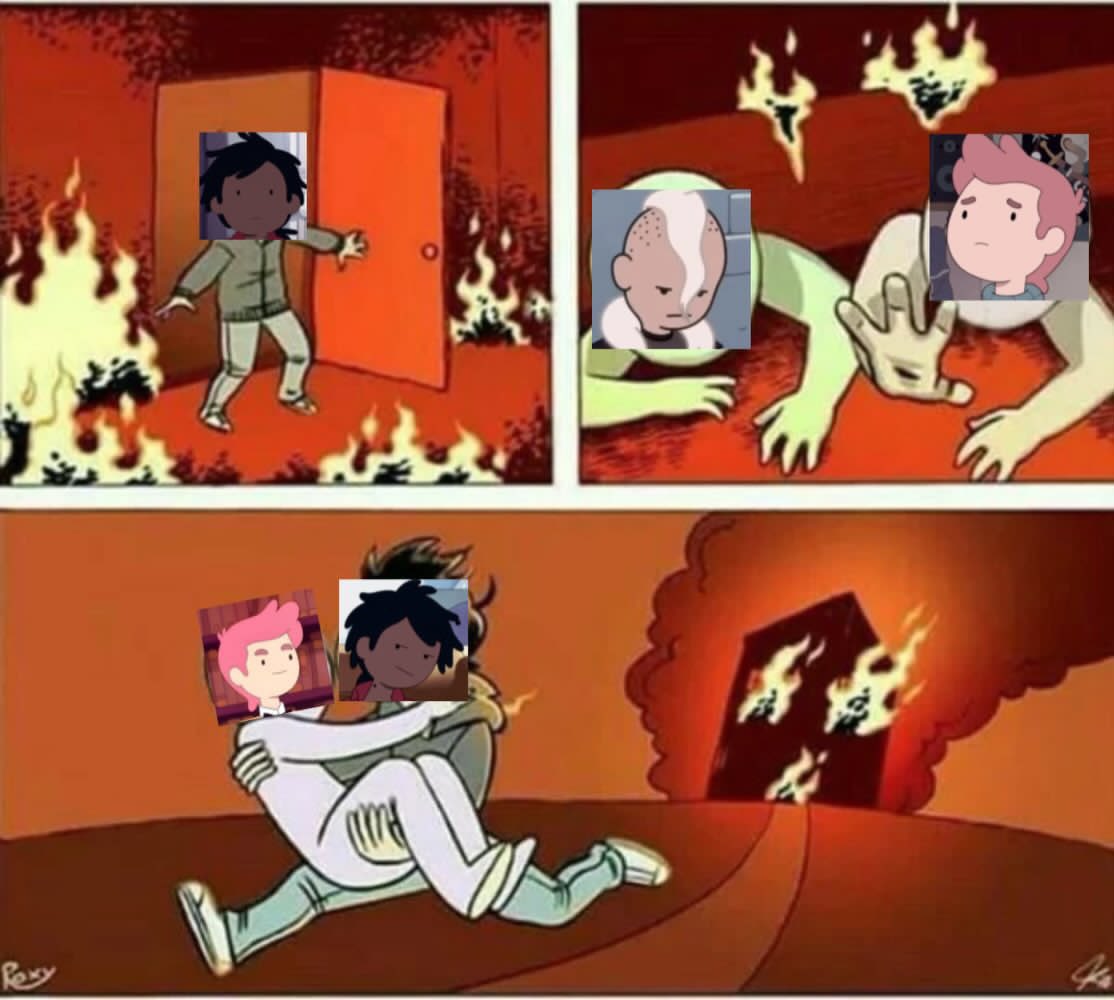 content__AT's tweet photo. Adventure time meme PT.2🤣

#huntbunny
#gumlee
#hunterwizard 
#fionnacampbell
#garygumball 
#marshelllee 
#phelixflame 
#fennel 
#adventuretime 
#fionnaandcake 

https://t.co/uS5SJSEkYz https://t.co/OZlUDIyB7v