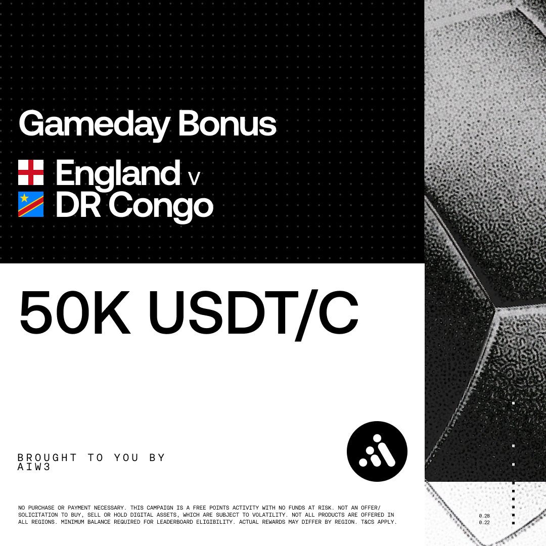 okx's tweet photo. Golden Boot on the line. Harry Kane is ready to deliver 🏴󠁧󠁢󠁥󠁮󠁧󠁿 

50K USDT in gameday bonuses, sponsored by @AIW3_official

Free to play, no deposit required → https://t.co/EKp4waFtKS https://t.co/XnHuSmZuvA
