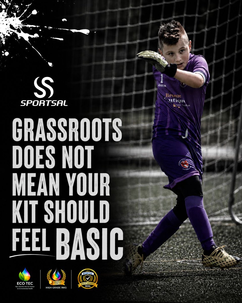 SportsalUK's tweet photo. Grassroots does not mean your kit should feel basic ⚽
Local clubs still deserve kit that looks sharp, feels comfortable, and represents the team properly.
Visit https://t.co/aHzNUAm5r3 to start planning grassroots teamwear for your club.
#sportsaluk #customkits https://t.co/2qyOIhKSNJ
