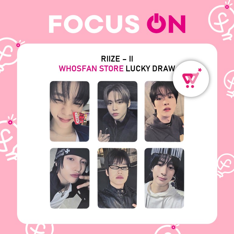 🎀 特典トレカ入荷🎀 📦RIIZE 2nd Mini Album 『 II 』 在庫あり