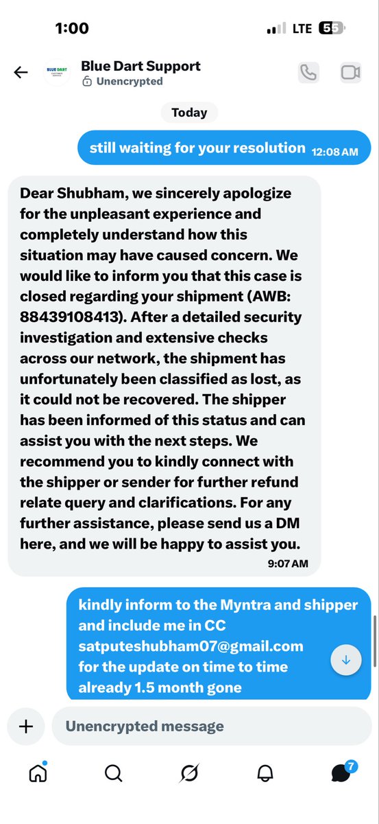 Shub7pute's tweet photo. @myntra @MyntraSupport 
Kindly refund to the source payment https://t.co/MUMmLHCBWC
