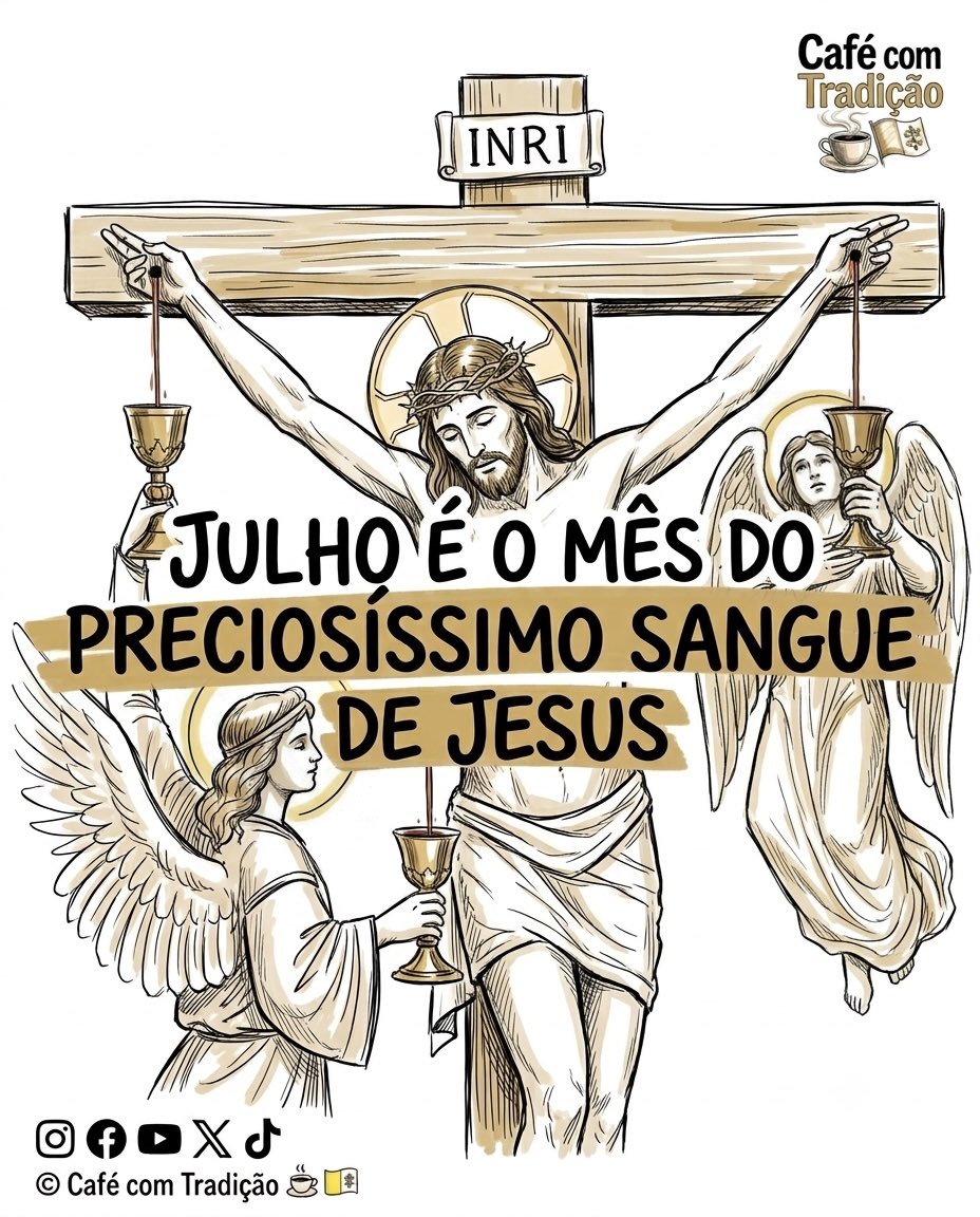 cafecomtradicao's tweet photo. Julho é o mês do Preciosíssimo Sangue de Jesus https://t.co/PUx50MiYOy