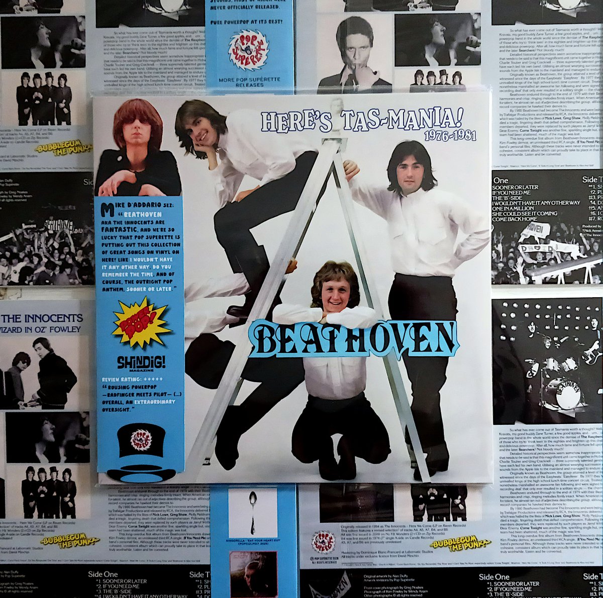 パワーポップ狂は買い逃し厳禁ともいえるこちらの LP (完全未発表 3 曲 