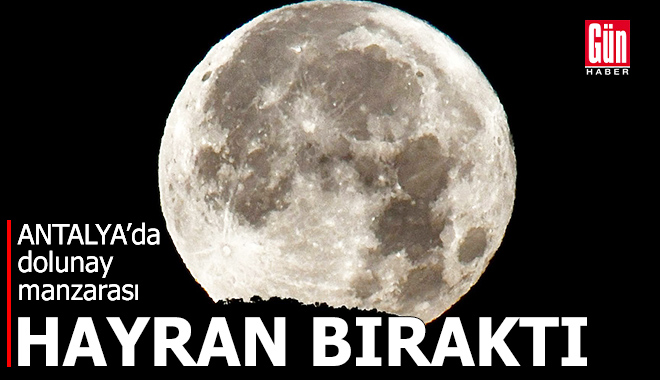 GunHaber's tweet photo. Antalya'da dolunay manzarası hayran bıraktı https://t.co/NszpfVVyJD @gunhaber aracılığıyla https://t.co/m7FP47Agvn