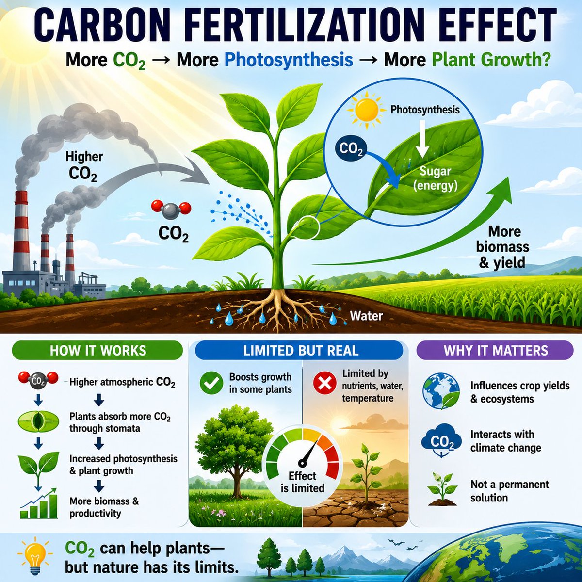 saval_ai's tweet photo. Carbon Fertilization Effect

#CarbonFertilizationEffect #UPSC #SavalAI #SavalNews #UPSCPrelims #UPSCPreparation #LearnWithSaval

Download Saval today: https://t.co/hF3e7aKUNx https://t.co/tzYRCYXsXt