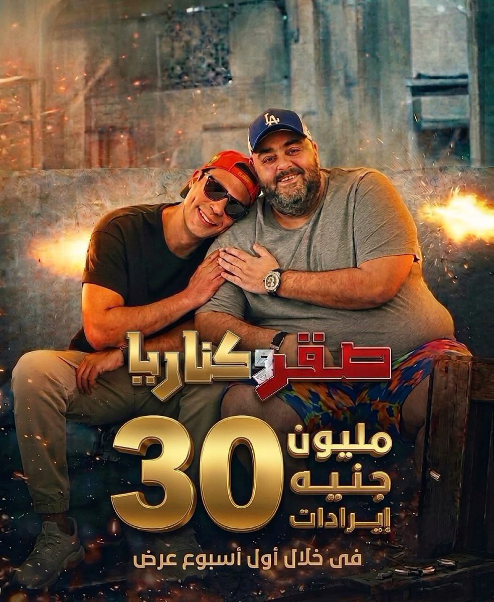 Mohamed_Emam's tweet photo. الحمدلله 🙏🏼
نجاح كبير بسببكم في أول أسبوع عرض بالرغم من كاس العالم و تألق #مصر فيه و امتحانات ثانويه عامه اللي موجوده في كل بيت .. شكراً لكل واحد دخل السينما يتفرج على الفيلم ❤️❤️ و لسه اللي جاي احلى إن شاء الله 💪🏼
🔥🔥 #صقر_وكناريا 🔥🔥
#محمد_امام ⚡️ https://t.co/KVp8DgaJHp