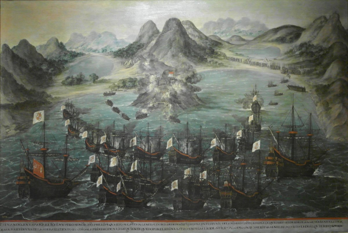 javierleoncio49's tweet photo. El día 1 de julio de 1633, hoy hace 393 años, la escuadra española de 55 galeones de Lope Díaz de Aux expulsaba a los holandeses de la isla de San Martín, en el archipiélago de las Antillas. 
@JudithRoumou2,@SXMGOV,@EmbPaisesBajos,@NLinSpain. https://t.co/w8CaZTrqz8