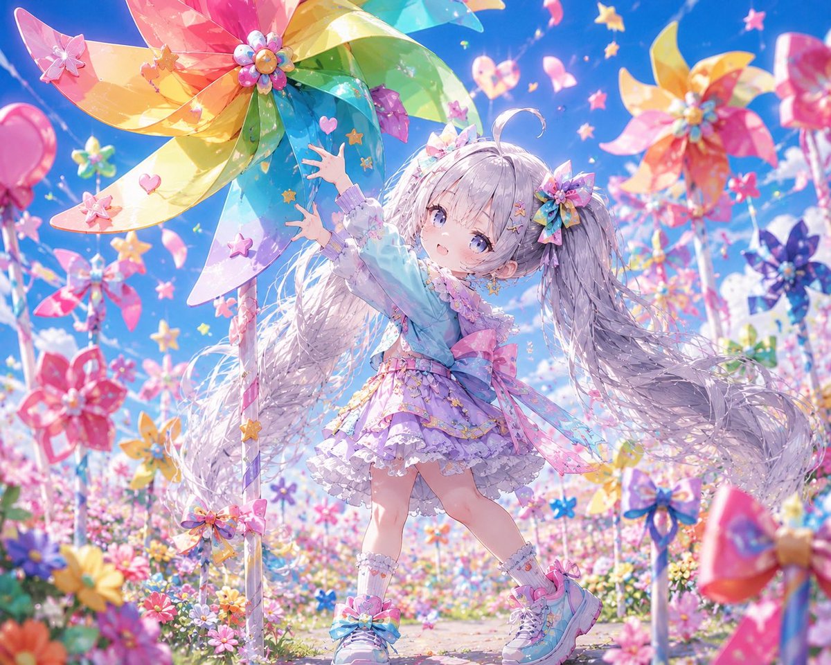 🍃 風車ガーデンへようこそ♪ 🍃 今日もみんなに、 たくさんの笑顔と