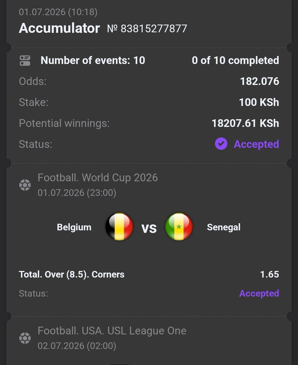 AfricaProbb's tweet photo. 180 odds  on HELABET

Load Helabet code 👉LHSPS

Create Acc here 👇

 https://t.co/to6znbMagM
Promo code : Stake254

#Paripesa #Helabet #1XBET #DBbet #SportyBet #Afropari #Fansport #Sportpesa #BettingTips #22BET Yamal https://t.co/3o4XJSc2TC