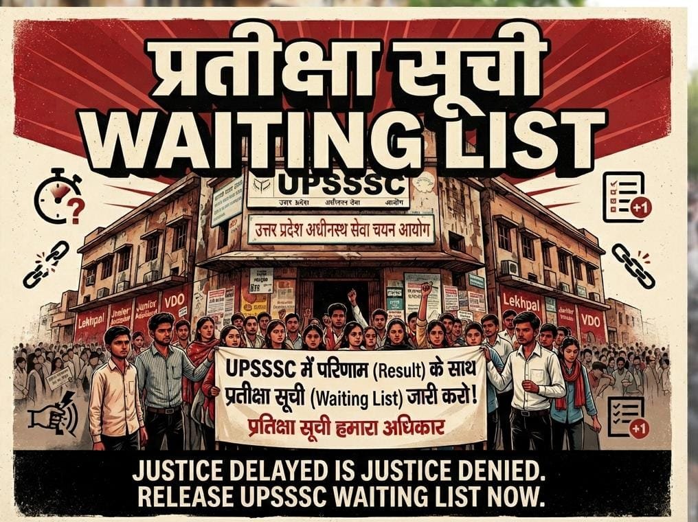 dinesh70604's tweet photo. @myogiadityanath विनम्र निवेदन है उत्तर प्रदेश के सभी अयोगों जैसे UPSSSC में वेटिंग लिस्ट जारी करने के लिए शासनादेश जारी करें जिससे की बहुत सारी भर्तियों में छात्रों को ज्यादा से ज्यादा चयन लेने का मौका मिल सके

#waiting_list_in_upexams #upsssc_waiting_list_जारी_करो

@UPCMOffice https://t.co/xsUK0KUSpB