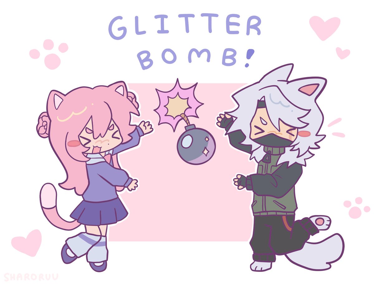 Sharoruu's tweet photo. glitterbomb how i luv u.. #ldshadowladyfanart #lifeseriesfanart #ethoslabfanart #glitterbomb https://t.co/XcmLNkfyCw