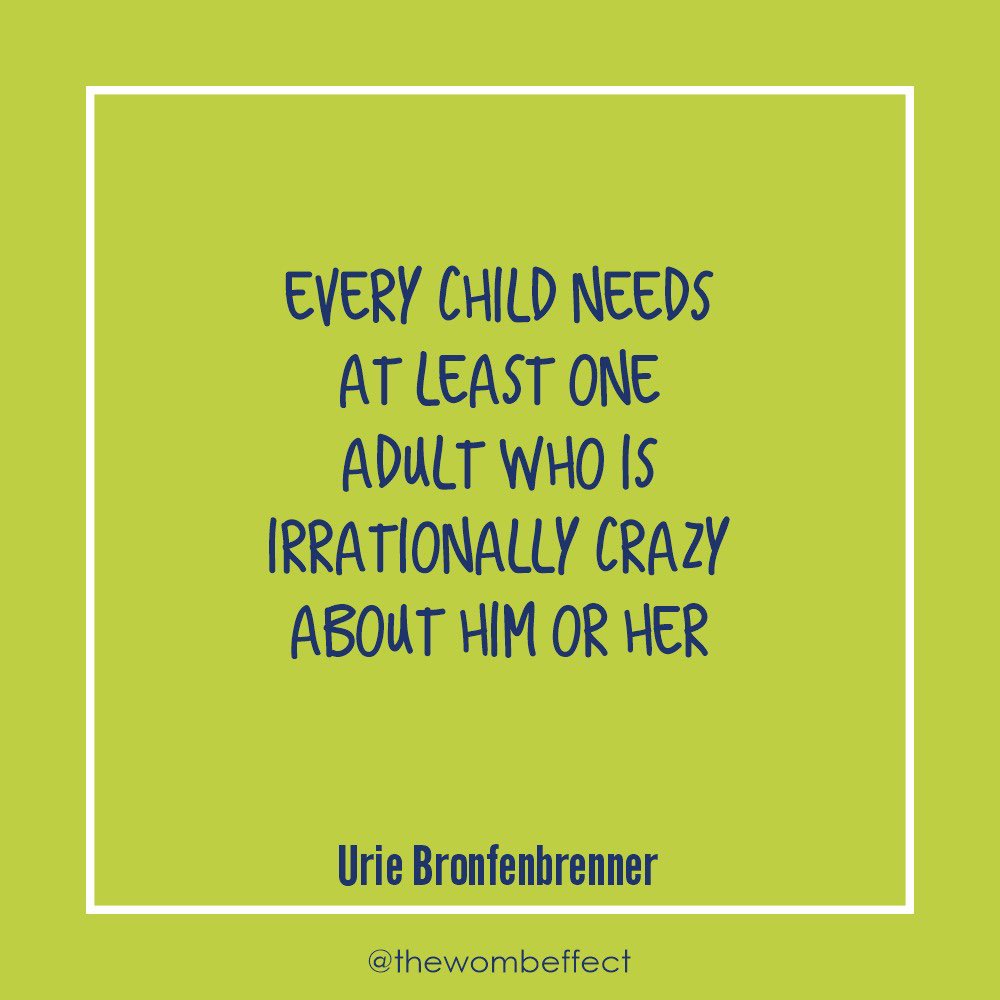 thewombeffect's tweet photo. QUOTE OF THE DAY 🙇♀ At least one!
.
#quoteoftheday #wednesdaywisdom
#wednesdayquote #thewombeffect #atleastone
#crazyabouthim #crazyabouther
#UrieBronfenbrenner https://t.co/qtqcOBKC1S
