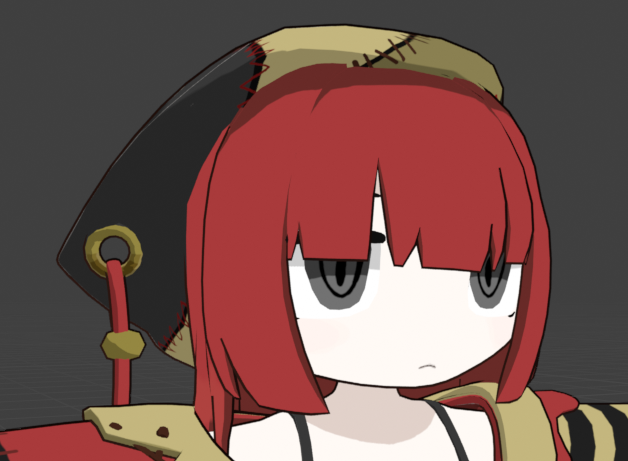 numesote's tweet photo. ＃blender #b3d
髪のテクスチャ書き直し←ビフォアフ→
念のためセルルック（ビフォ）と通常（アフ）の2パターンテクスチャ用意してる。マウスお絵かきムズイ。 https://t.co/hpnMawLpyP