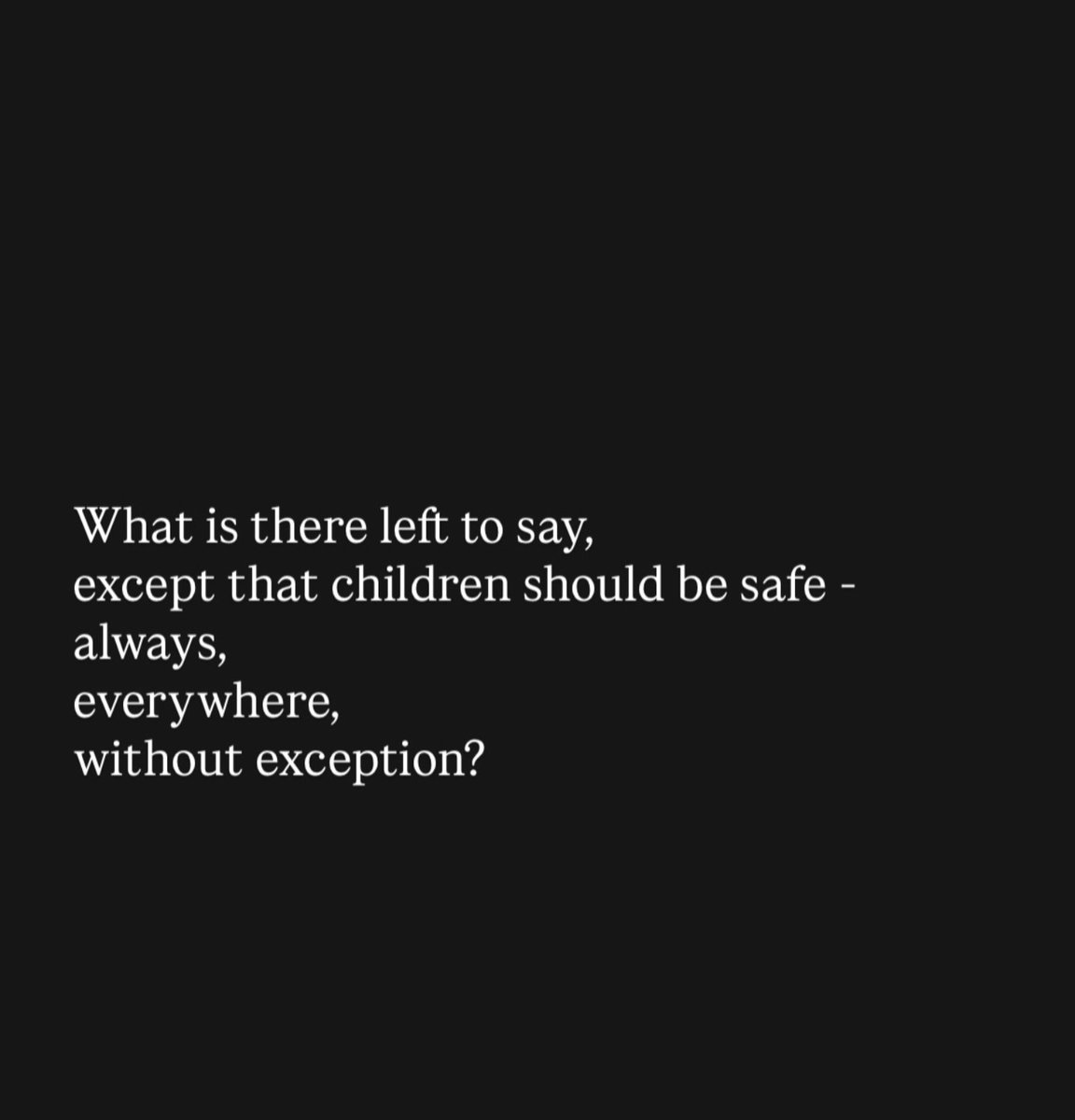 ZakirahTriveni's tweet photo. Always, everywhere, without exception https://t.co/IbRmqM7t5A