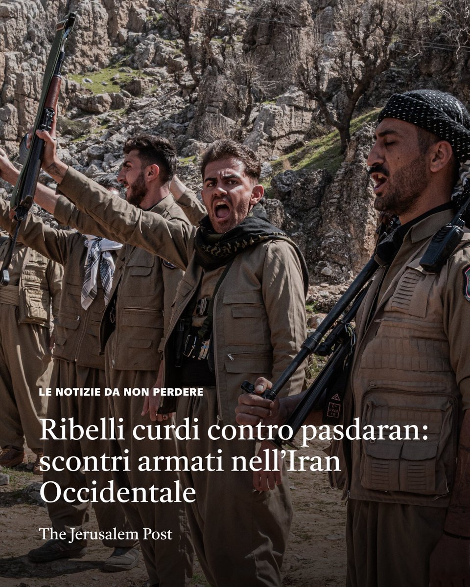 Maumol's tweet photo. Membri delle forze di sicurezza iraniane sono rimasti uccisi in più scontri. A riferirlo sono Tasnim News e https://t.co/6xhyqEOEIr, risorsa online che si occupa di questioni curde in Iran https://t.co/mghQLUb3vV

Per altre notizie abbonati al mio profilo https://t.co/K2OKigEYEu https://t.co/zvbiwkED4v