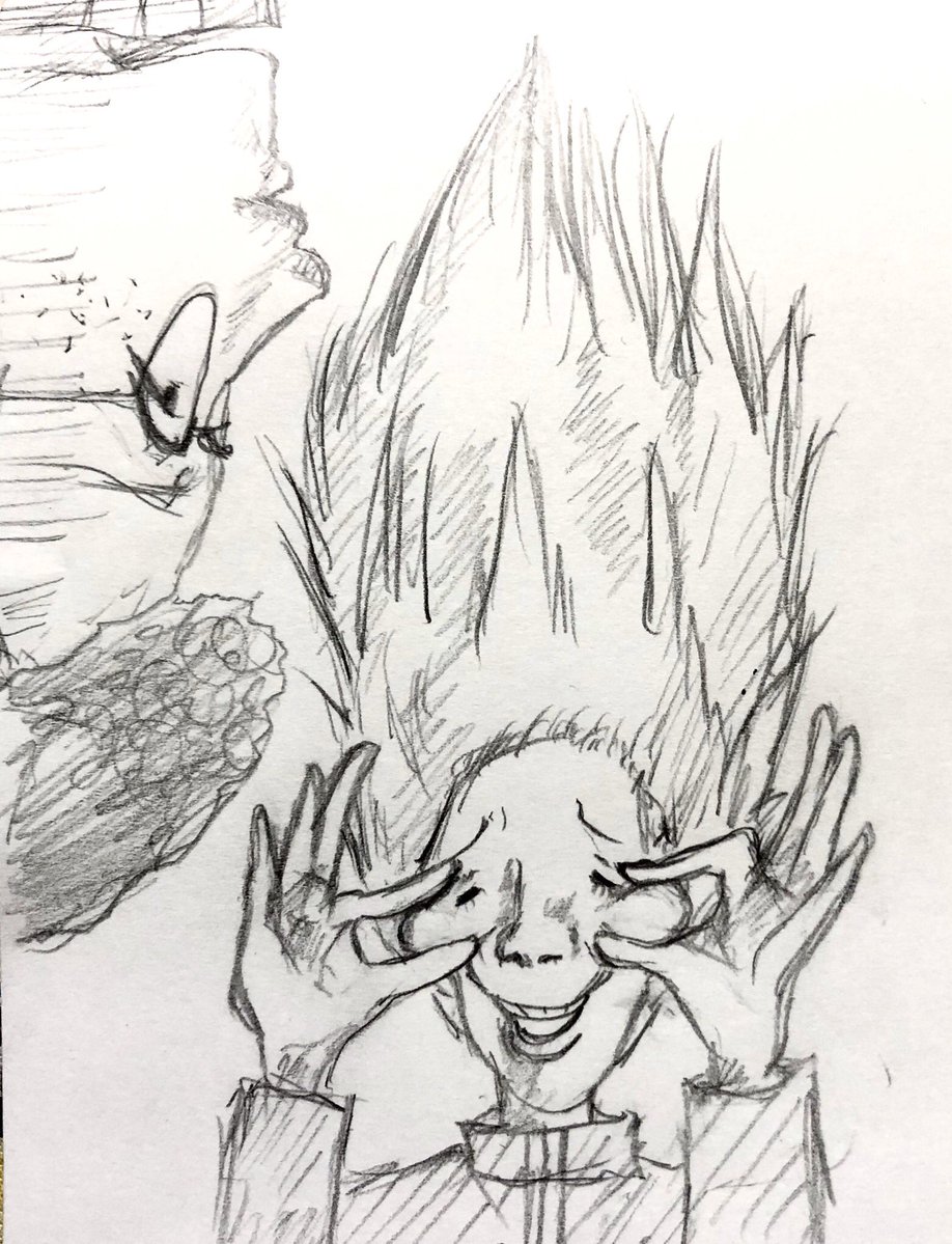 uta_maru's tweet photo. 幽遊白書エンディング曲の、さよならbyebye聞くとエモさMAXの気持ちになる。他のどんな懐かしい曲でも得られない謎のエモさが摂取できるんだ…あれは、何なのだろう。

添付はそれとは関係ない蔵馬の変顔の想像図という野暮なイラスト。 https://t.co/euXt6Iw0eA
