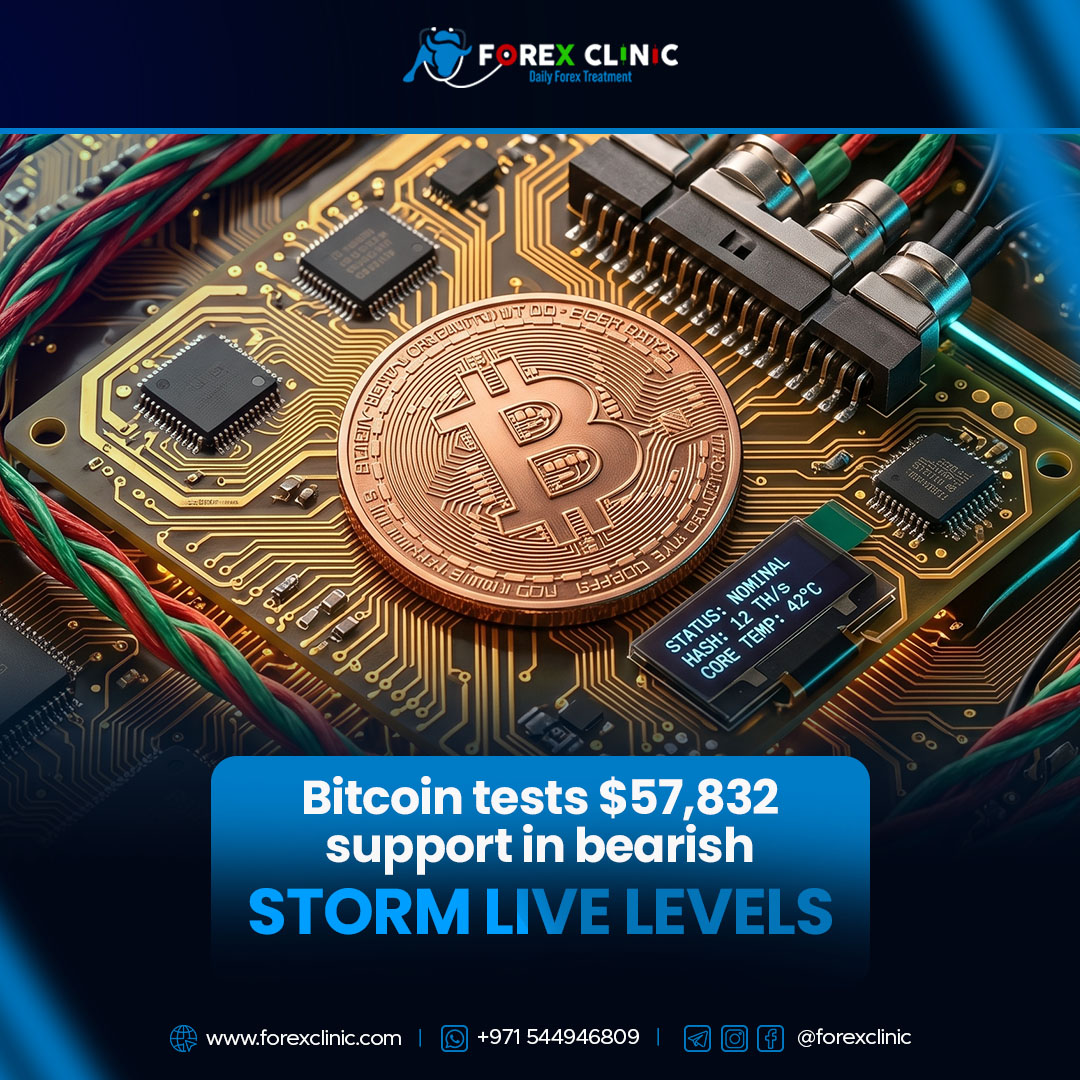 forexclinics's tweet photo. Crypto Market Update

Bitcoin is testing the $57,832 support level as bearish pressure continues to dominate the market. Traders are 

Stay informed with Forex Clinic for daily crypto and forex market insights.

#ForexClinic #Bitcoin #CryptoNews #CryptoMarket #BTC #MarketUpdate https://t.co/bHeVz6msuL