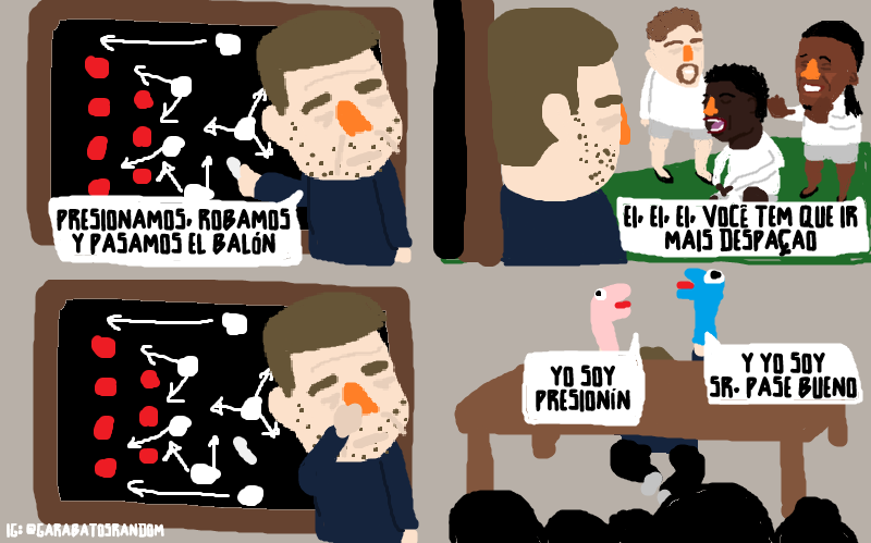 JonPL's tweet photo. @Garabatxs también lo explicó.

Queda demostrado que o te adaptas a las capacidades de tus jugadores o fracasas estrepitosamente https://t.co/wN5tXfFRQy