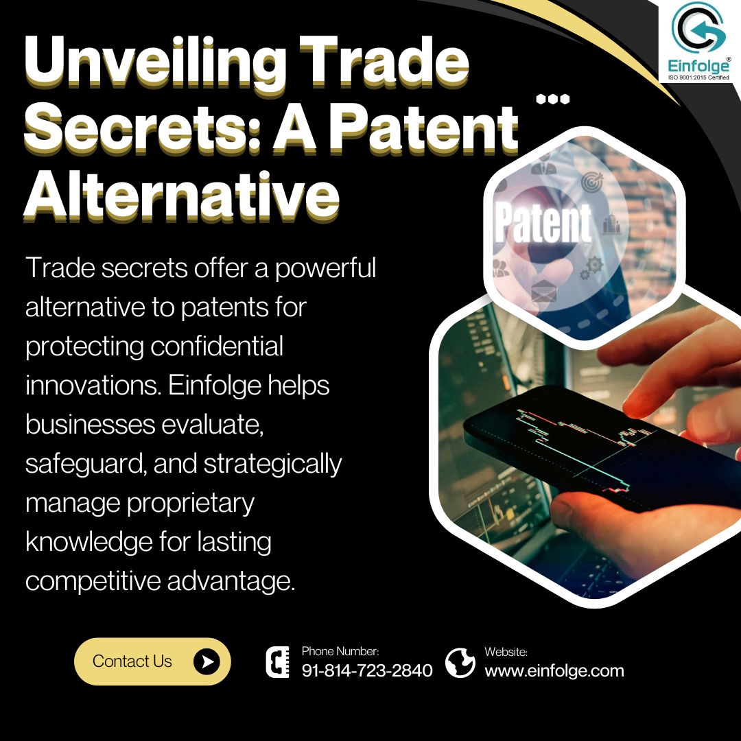 Einfolge's tweet photo. #Einfolge helps #businesses evaluate, safeguard, and strategically
visit: https://t.co/hYl37Lvq4D
#TradeSecrets #IntellectualProperty #PatentAlternative #IPStrategy #Innovation #ConfidentialInformation #BusinessStrategy #IPProtection #Einfolge #IPSolutions #BusinessGrowth https://t.co/lPwekj4bRz