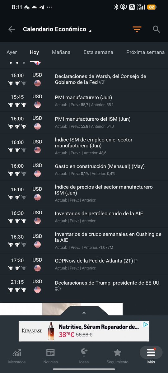 PushYourTrading's tweet photo. 🚨 Se viene una tarde de alta volatilidad en los mercados.

Y para cerrar la jornada, hablará Trump. 🎙️ Sus declaraciones pueden añadir aún más incertidumbre y provocar movimientos inesperados.
📊 ¿Qué vas a hacer hoy?

#Trading #Forex #XAUUSD #SP500 #Bitcoin https://t.co/X7xVNx6hn8