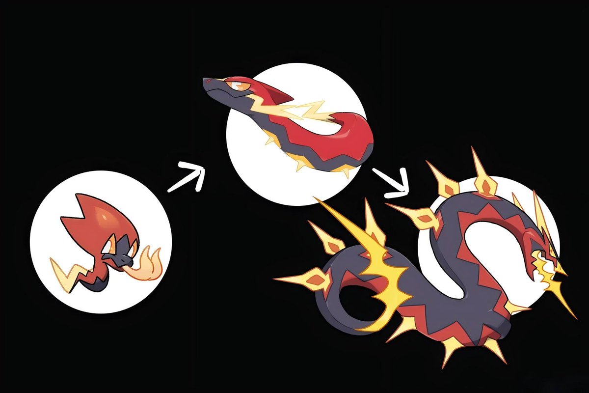 Noz_192837's tweet photo. Serburnt 灼羽蛇(serpent+burn) 
Welcome to Peiwu (6/10) 
#fakemon #オリポケ https://t.co/oNBp76wAOL