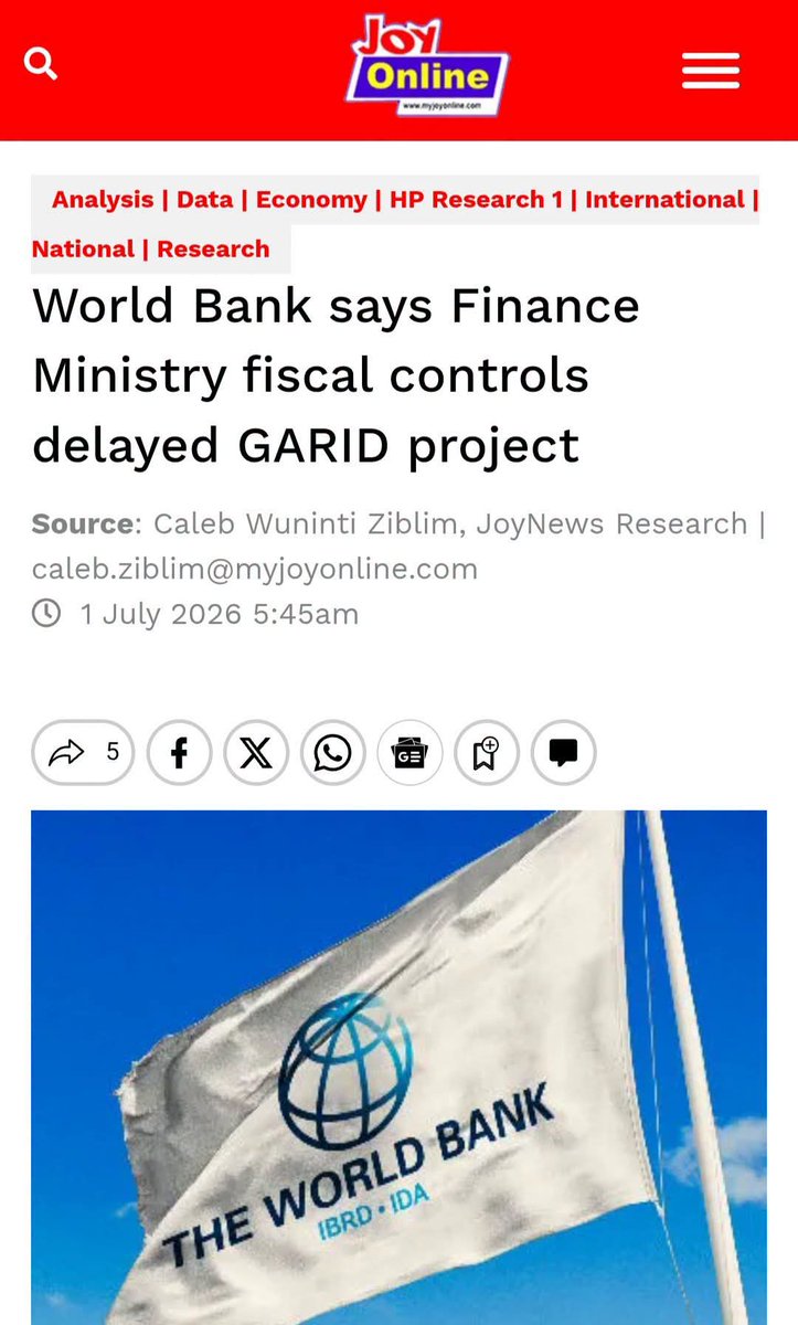 ahamdan0's tweet photo. “The implementation of GARID has been significantly constrained by fiscal measures introduced by the Ministry of Finance during 2025," the report said. https://t.co/VpzcfqTGXR