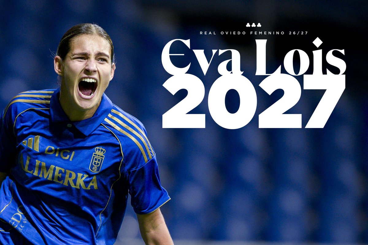 RealOviedoFem's tweet photo. 🆕 𝐄𝐯𝐚 𝐋𝐨𝐢𝐬 2️⃣0️⃣2️⃣7️⃣ ⚽

📲 https://t.co/dSwCcj6woS

#RealOviedoFemenino 🔵⚪️ https://t.co/sPk3VEsO72