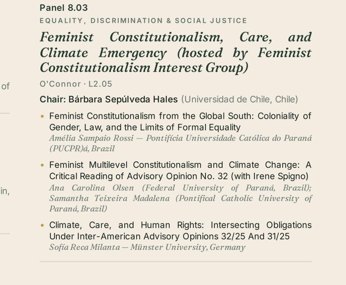 SofiRecaMilanta's tweet photo. Three days. Three panels. Such enriching debates in Dublín @ICON__S 
@iureamicorum https://t.co/5BU70yT96F