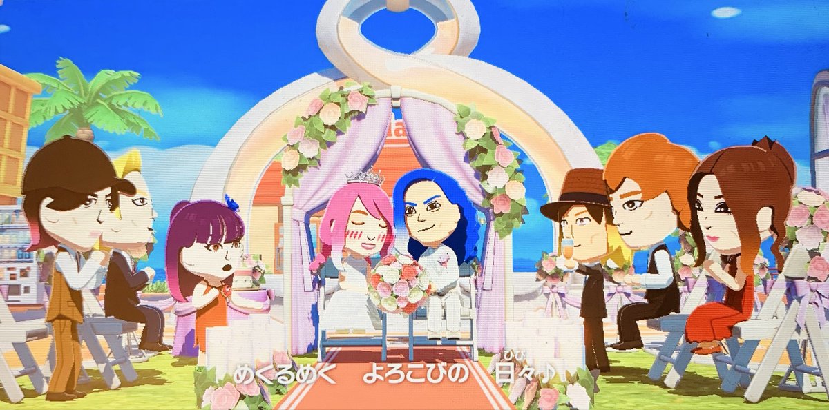 savarin_44's tweet photo. トモダチコレクション。
結婚1日目でパートナーの彼に不満を持っていることにびっくり！
ピンクの彼女、しょっちゅう他の島民と揉めているから少し不安だったけど…仲良くしてね…！ https://t.co/5tyQvXjZEY