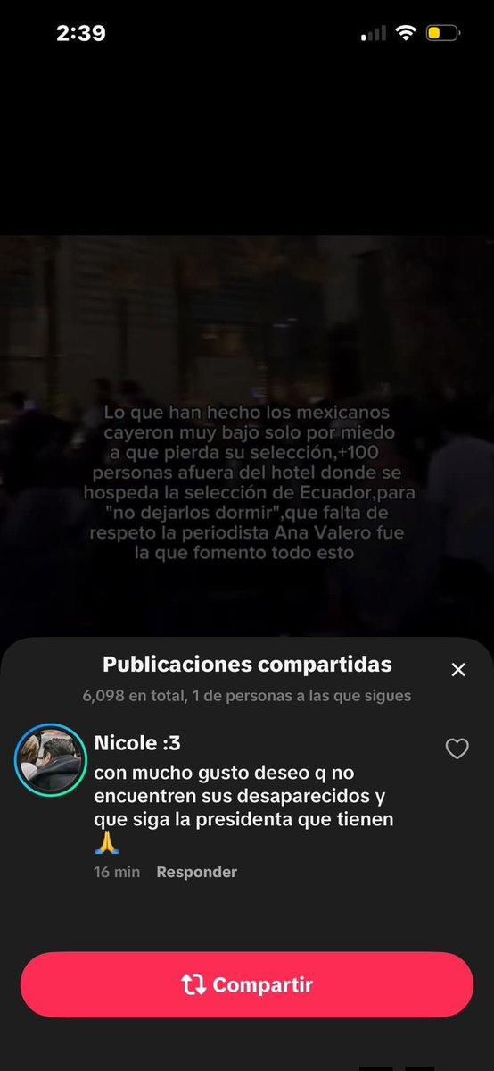 TheRoleplayer11's tweet photo. @AngelesFtYNWA Es lamentable ver el lado tóxico de ambas partes, pero si a esas vamos miren nada más lo que han escrito varios de ustedes, no los representan a todos así como los que los trataron así representan a todos los mexicanos. Ninguno es Paloma blanca. https://t.co/2FCgiNn87A