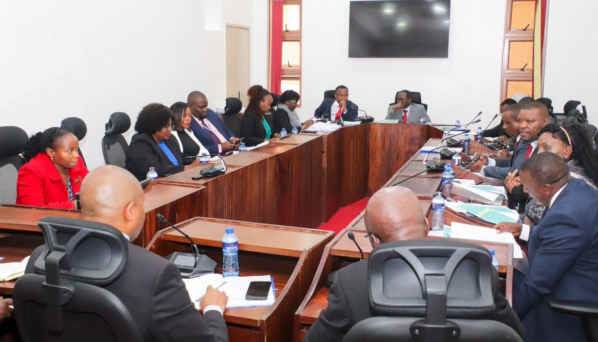 SASRA_ke's tweet photo. Yesterday, the Authority appeared before the National Assembly Departmental Committee on Trade, Industry and Cooperatives to deliberate on the proposed Sacco Societies (Amendment) Bill, 2025.

Led by Chief Executive Officer David Sandagi, the Authority briefed the Committee on the proposed reforms aimed at strengthening prudential supervision, safeguarding members’ savings and enhancing the long-term stability of the SACCO sector.

The Committee emphasized the need for stronger protection of members’ deposits while avoiding unnecessary administrative requirements that could complicate SACCO operations or affect access to affordable credit.

Members also raised concerns regarding the proposed compensation limit of KSh 100,000 per depositor under the deposit insurance framework and called for consideration of a more equitable model.

The Authority further explained that the Bill would facilitate shared technological platforms, enabling smaller SACCOs to access modern systems, reduce compliance costs and benefit from economies of scale.

SASRA appreciates the Committee’s guidance and remains committed to supporting a progressive and responsive legal framework that protects SACCO members while promoting a stable and sustainable sector.
Photos: Courtesy 
#SecuringSACCOFunds #SASRA #SACCOIndustry