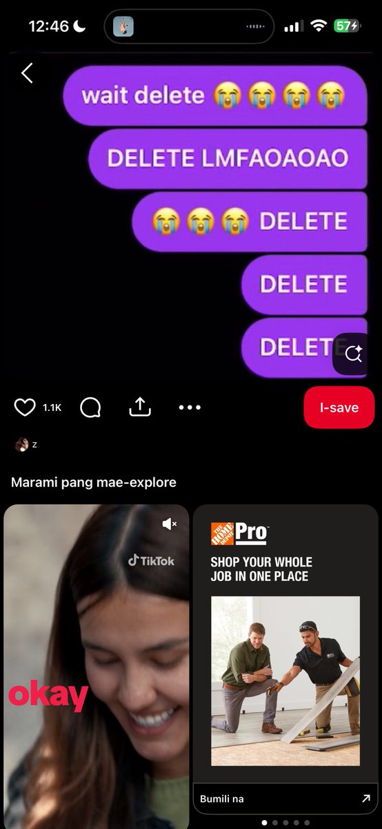yuriklance's tweet photo. Bitch im already having a bad night whoever tf posted my text messages and got 1k likes on pinterest. u deserve to rot down below frick you https://t.co/Zvm71tLJv3