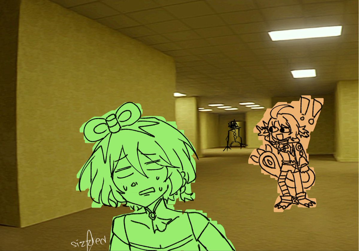 jswnnahavefun's tweet photo. Autofister in backrooms doodle :P #rkggk #Autofister #immergination https://t.co/BFTS9oDq2W