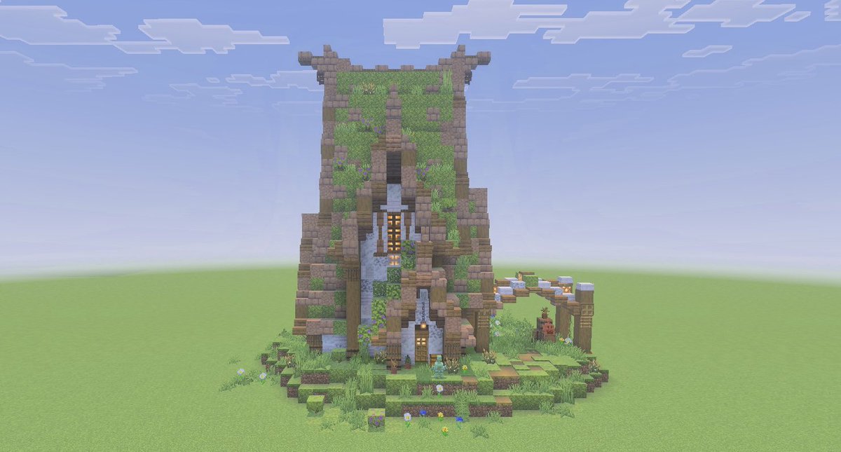 a__48h's tweet photo. 🌿.∘
 #マイクラ統合版 
 #マイクラ建築 
 #Minecraft https://t.co/cqtd1ngRa1