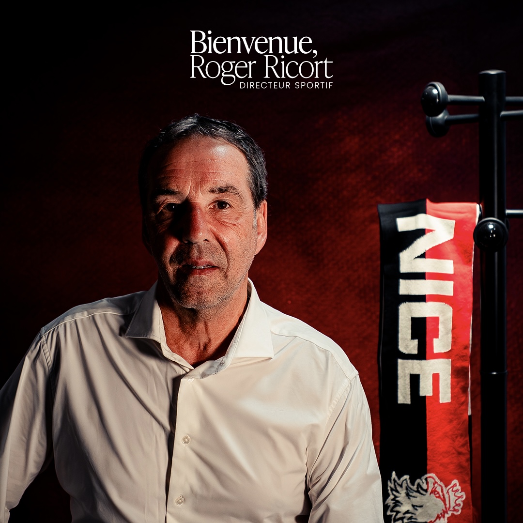 ogcnice's tweet photo. Roger Ricort nommé au poste de Directeur sportif du Gym ⤵︎