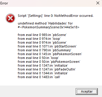 pfm_pablo's tweet photo. @Oryzon_G Al querer ver la habilidad de un Pokémon se buguea y sale este error. https://t.co/J86KsftuwT