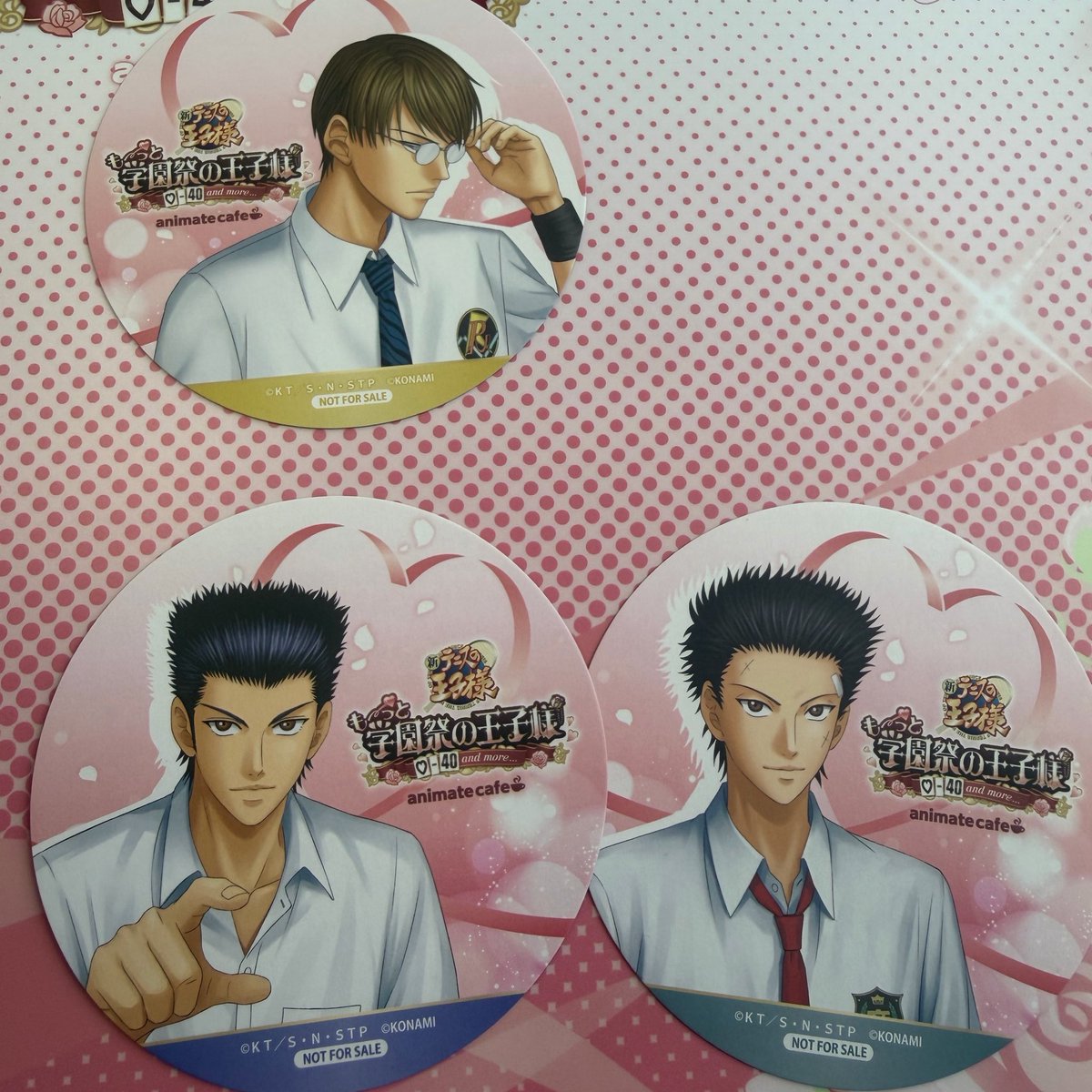 s5jxb's tweet photo. 【交換】テニプリ アニメイトカフェ コースター

求 佐伯虎次郎 観月はじめ
譲 柳生 桃�� 宍戸

本日池袋アニカフェ付近手渡し可能
検索からもお気軽にお声かけください。 https://t.co/gZB6KyT7RB