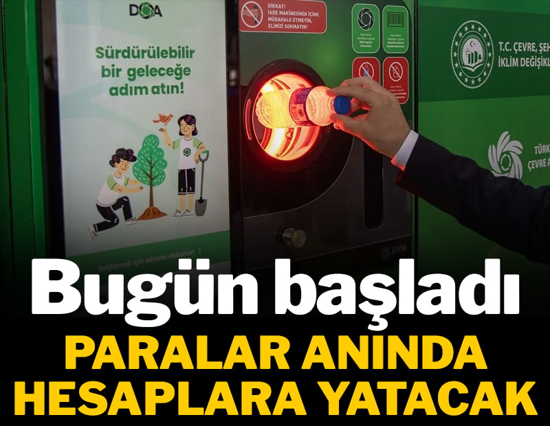 gazetesozcu's tweet photo. Depozito iade sistemi bugün başladı: Paralar anında hesaplara yatacak 

https://t.co/zdfrEB48dX https://t.co/2GXH5upiDo