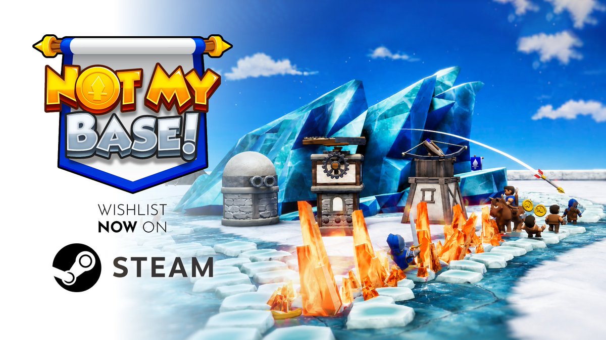 hyperclgames's tweet photo. @VideoGameCream Not My Base! if you like Tower Defence, make sure to check it out: https://t.co/h4RHeDtC5m https://t.co/f1eMcyaQ8H